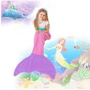 Cozy Mermaid Tail Blanket